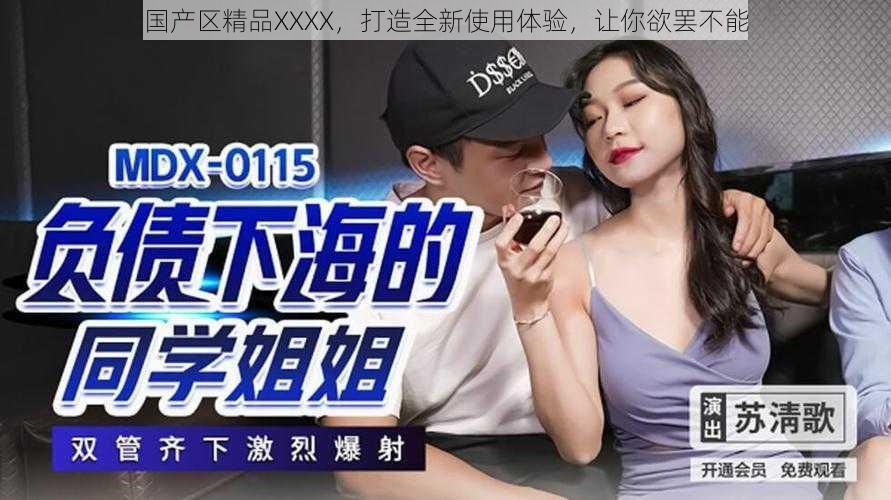 国产区精品XXXX，打造全新使用体验，让你欲罢不能