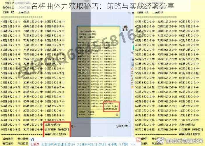 名将曲体力获取秘籍：策略与实战经验分享