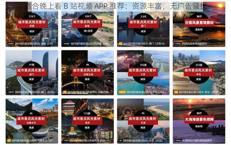 适合晚上看 B 站视频 APP 推荐：资源丰富，无广告骚扰