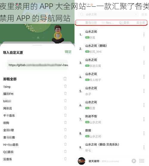 夜里禁用的 APP 大全网站——一款汇聚了各类禁用 APP 的导航网站