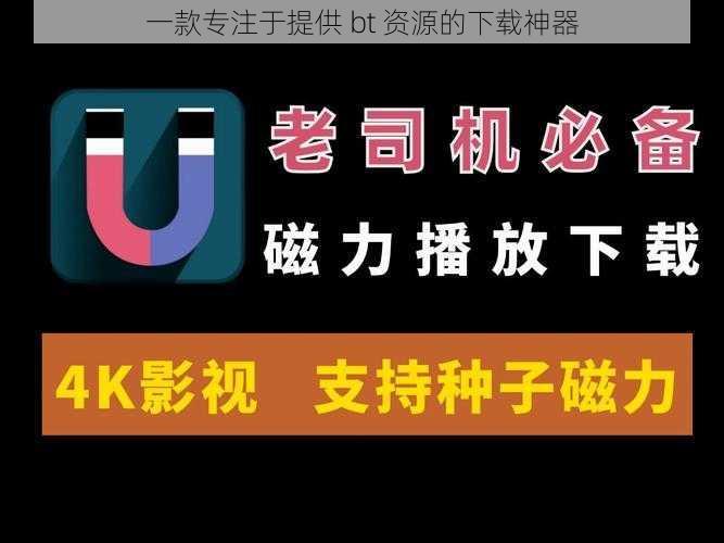 一款专注于提供 bt 资源的下载神器