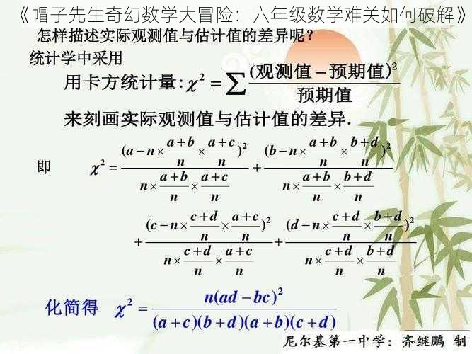 《帽子先生奇幻数学大冒险：六年级数学难关如何破解》