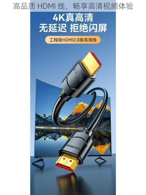 高品质 HDMI 线，畅享高清视频体验