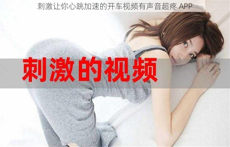 刺激让你心跳加速的开车视频有声音超疼 APP