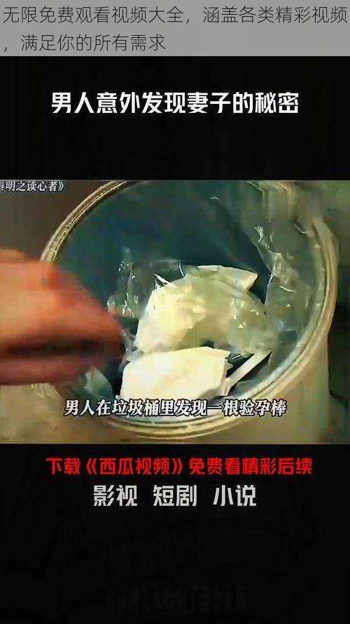 无限免费观看视频大全，涵盖各类精彩视频，满足你的所有需求