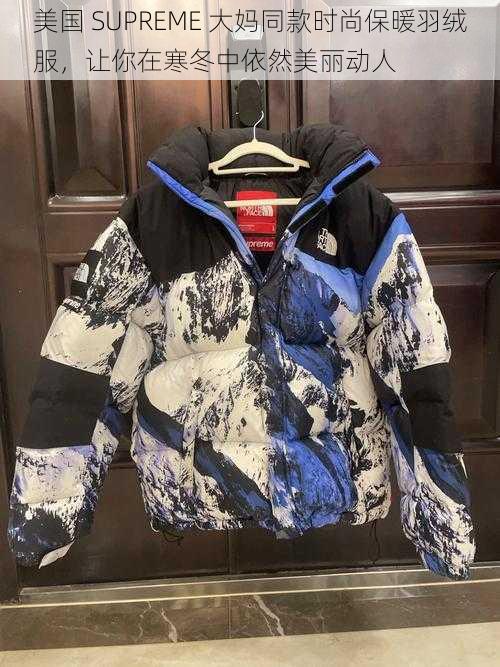 美国 SUPREME 大妈同款时尚保暖羽绒服，让你在寒冬中依然美丽动人