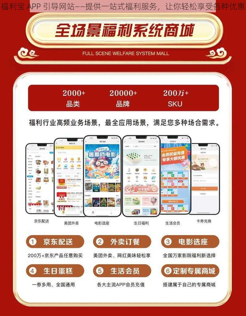 福利宝 APP 引导网站——提供一站式福利服务，让你轻松享受各种优惠