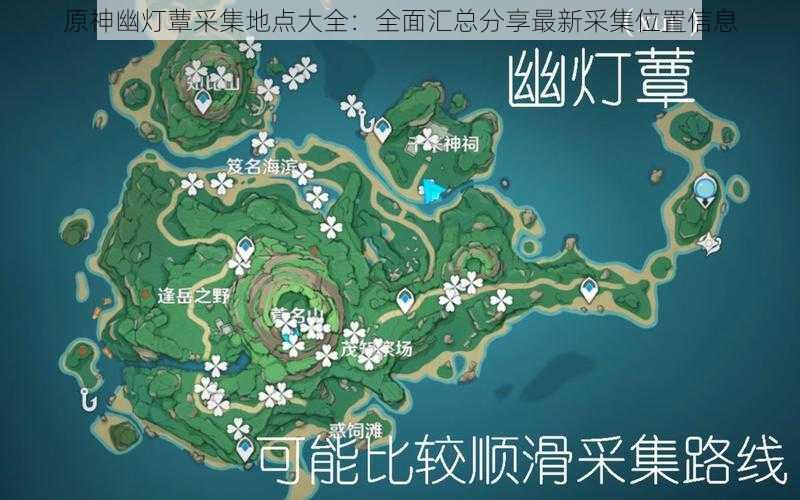 原神幽灯蕈采集地点大全：全面汇总分享最新采集位置信息