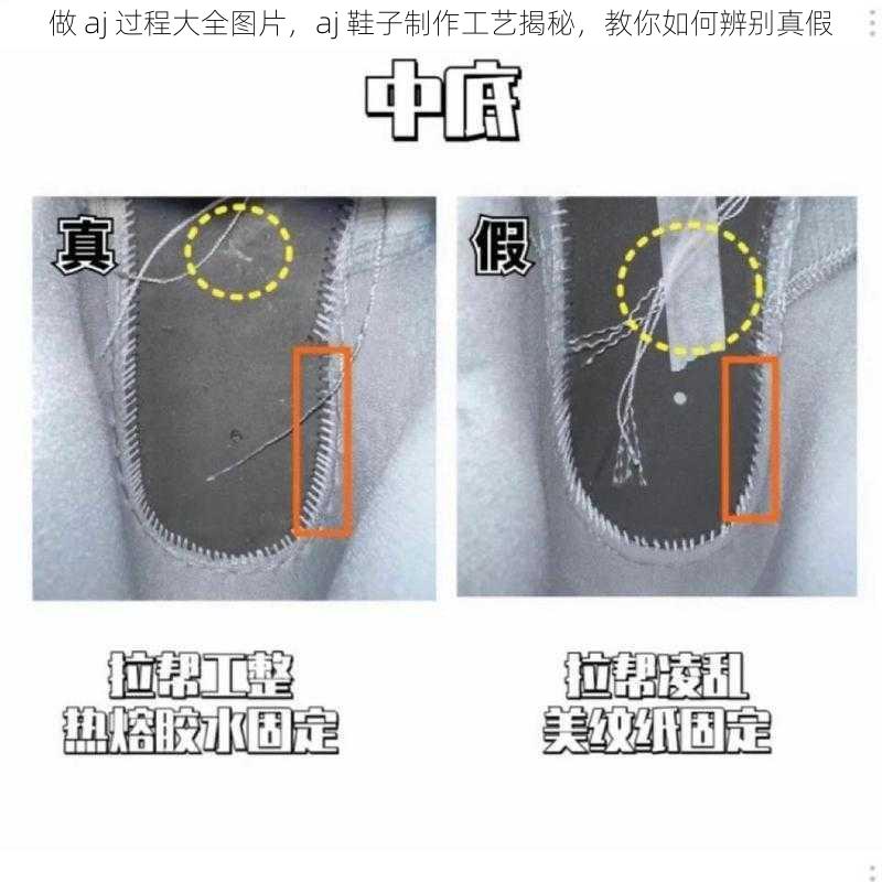 做 aj 过程大全图片，aj 鞋子制作工艺揭秘，教你如何辨别真假