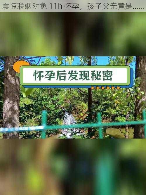 震惊联姻对象 11h 怀孕，孩子父亲竟是......