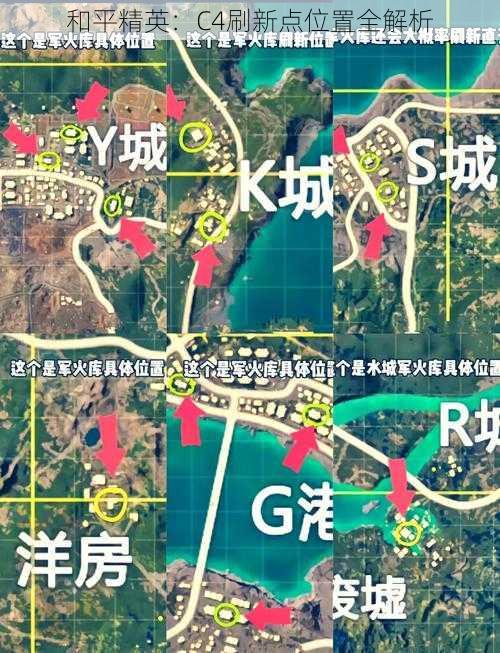 和平精英：C4刷新点位置全解析