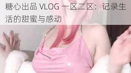 糖心出品 VLOG 一区二区：记录生活的甜蜜与感动