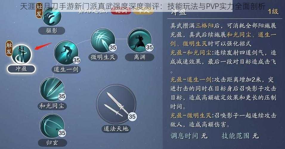 天涯明月刀手游新门派真武强度深度测评：技能玩法与PVP实力全面剖析