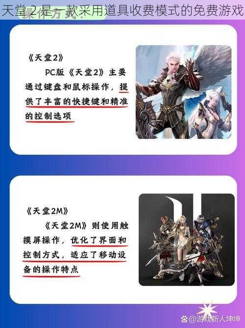 天堂 2 是一款采用道具收费模式的免费游戏