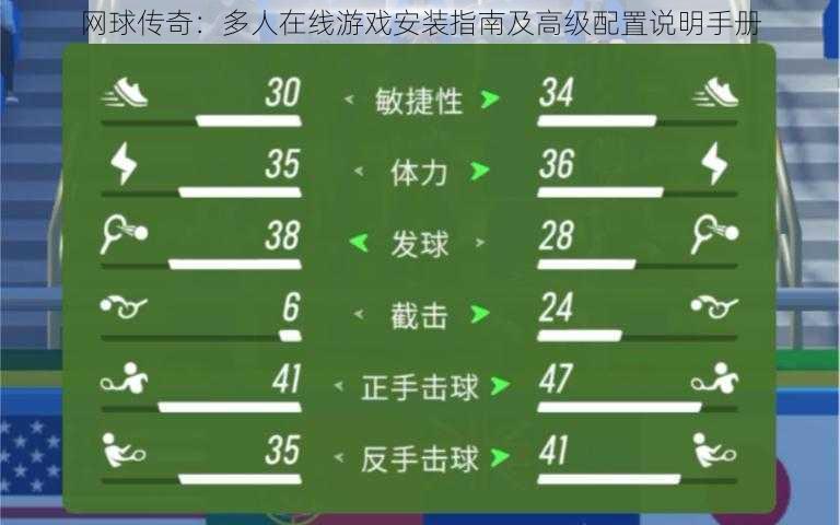 网球传奇：多人在线游戏安装指南及高级配置说明手册