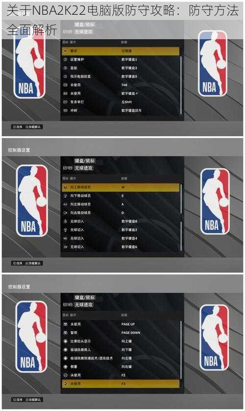 关于NBA2K22电脑版防守攻略：防守方法全面解析