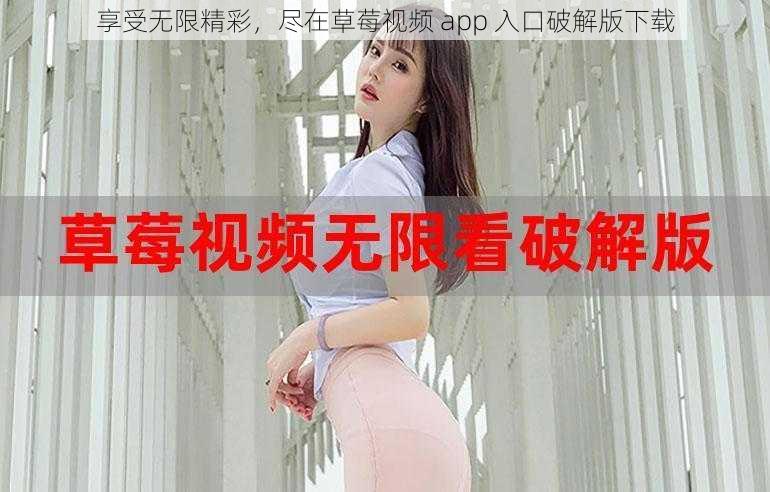 享受无限精彩，尽在草莓视频 app 入口破解版下载