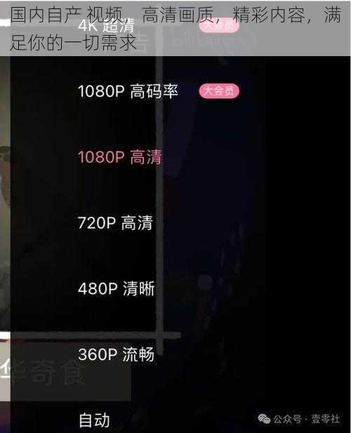 国内自产 视频，高清画质，精彩内容，满足你的一切需求