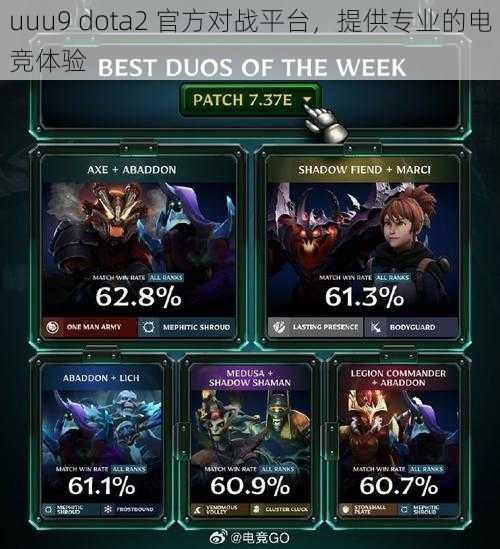 uuu9 dota2 官方对战平台，提供专业的电竞体验