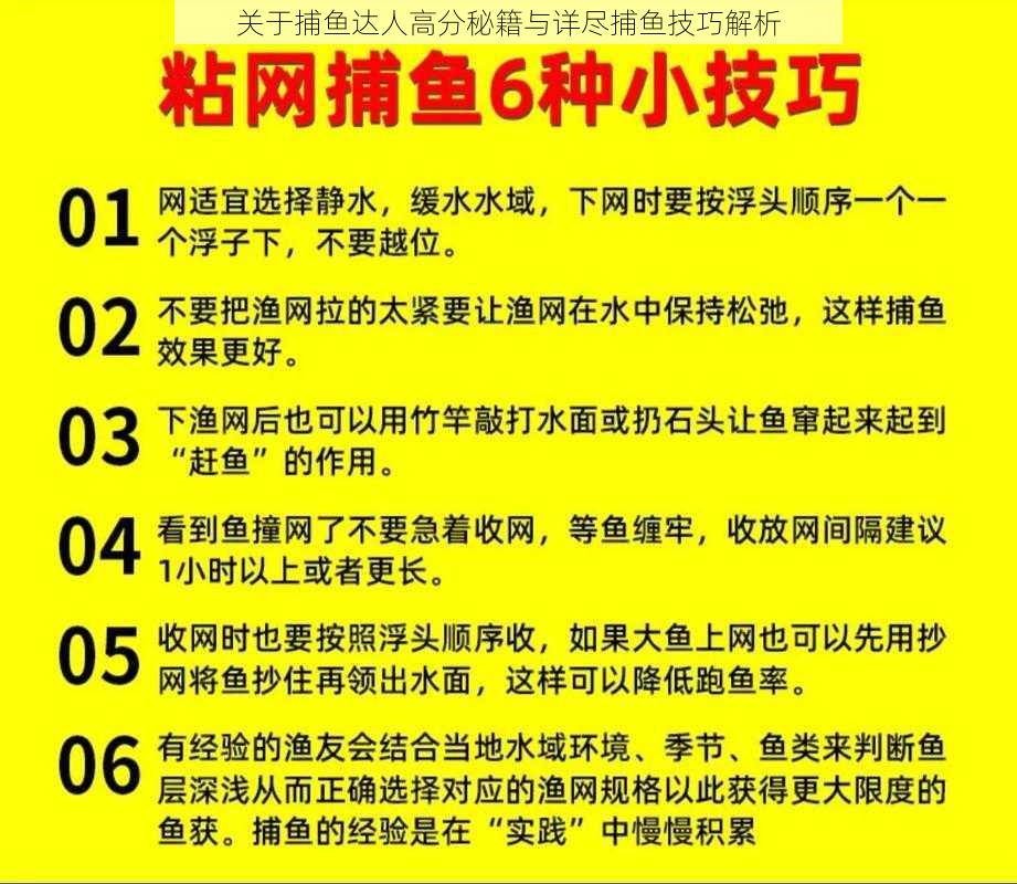 关于捕鱼达人高分秘籍与详尽捕鱼技巧解析