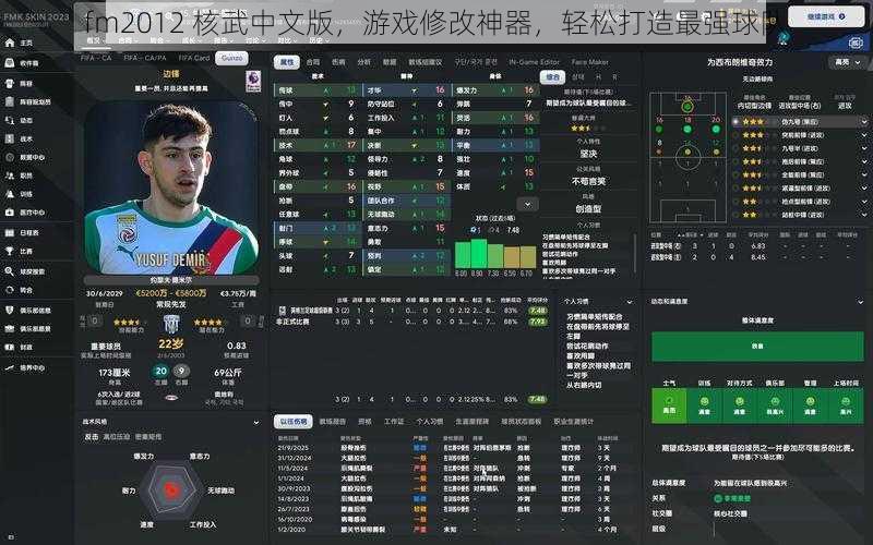 fm2012 核武中文版，游戏修改神器，轻松打造最强球队