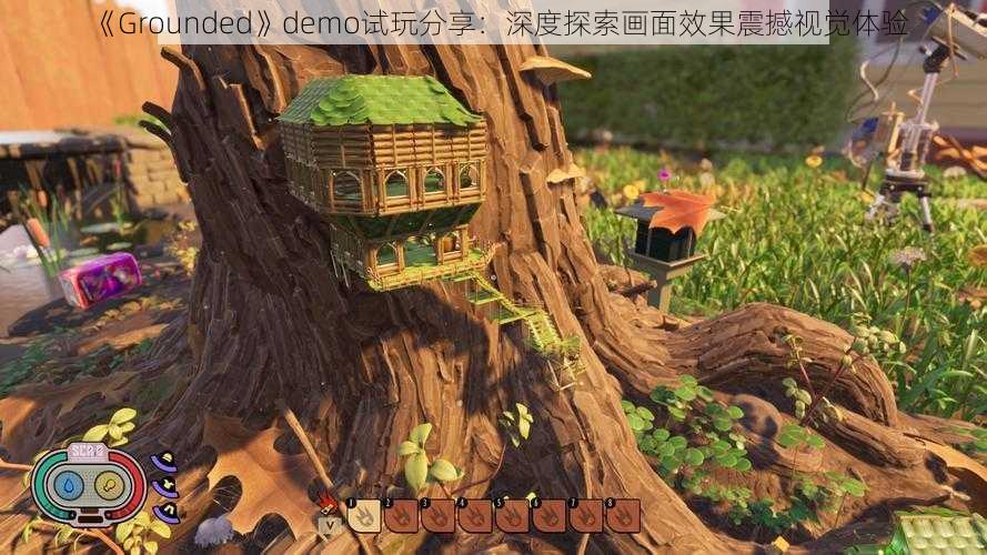 《Grounded》demo试玩分享：深度探索画面效果震撼视觉体验