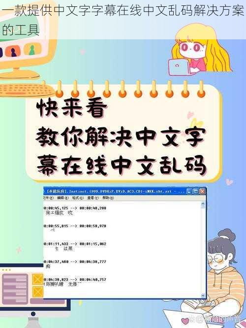 一款提供中文字字幕在线中文乱码解决方案的工具