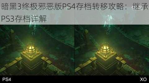 暗黑3终极邪恶版PS4存档转移攻略：继承PS3存档详解