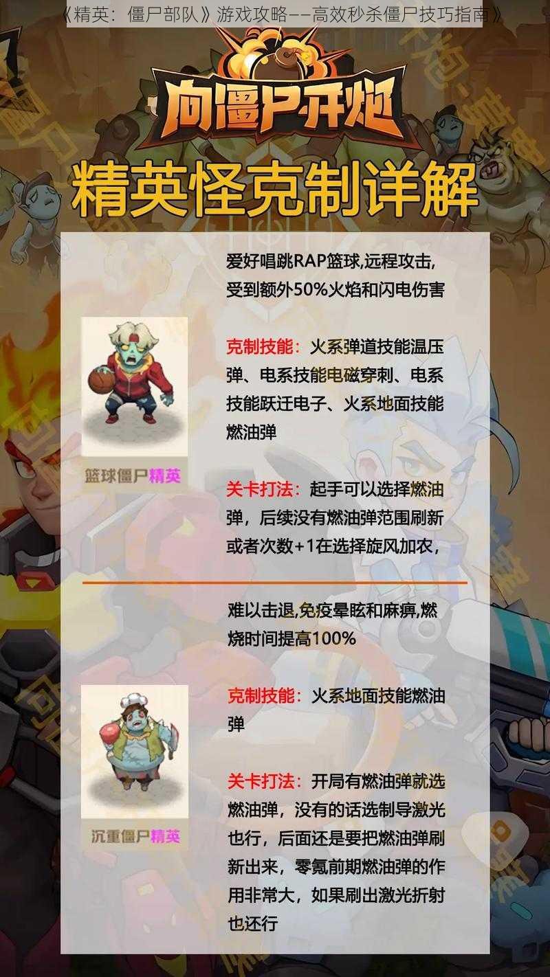 《精英：僵尸部队》游戏攻略——高效秒杀僵尸技巧指南》