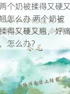 两个奶被揉得又硬又翘怎么办 两个奶被揉得又硬又翘，好痛，怎么办？