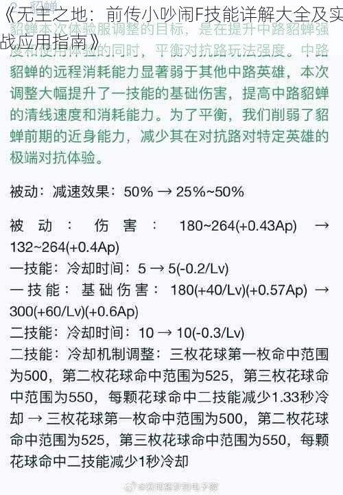 《无主之地：前传小吵闹F技能详解大全及实战应用指南》