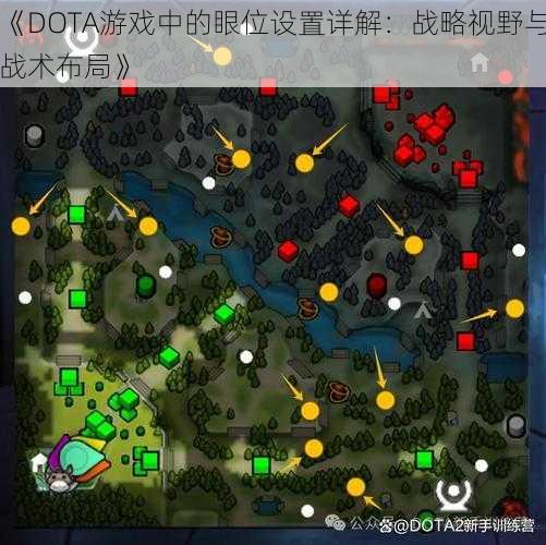 《DOTA游戏中的眼位设置详解：战略视野与战术布局》