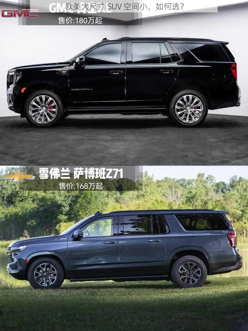 欧美大尺寸 SUV 空间小，如何选？