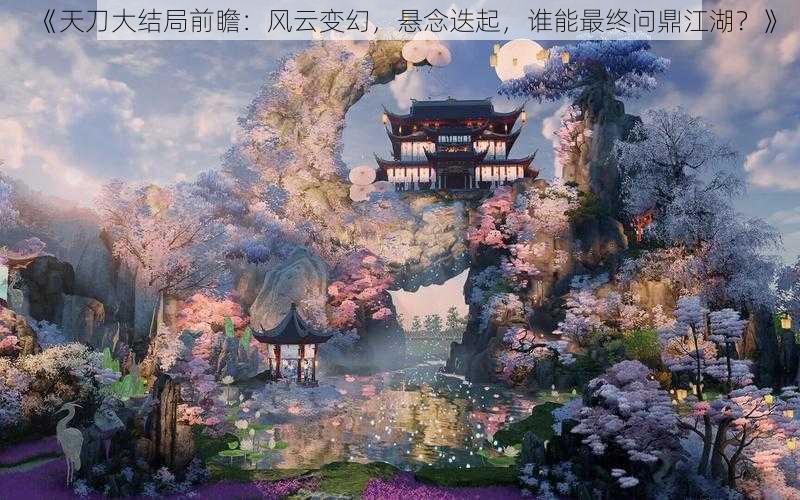 《天刀大结局前瞻：风云变幻，悬念迭起，谁能最终问鼎江湖？》