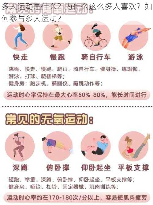 多人运动是什么？为什么这么多人喜欢？如何参与多人运动？