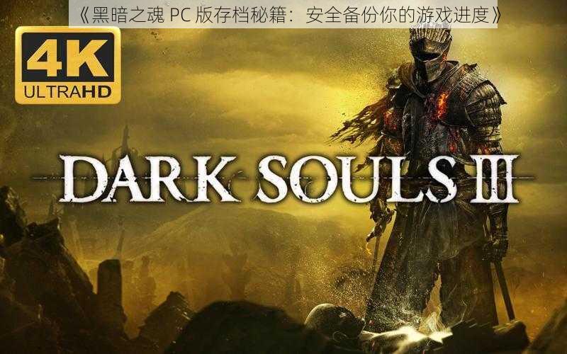 《黑暗之魂 PC 版存档秘籍：安全备份你的游戏进度》