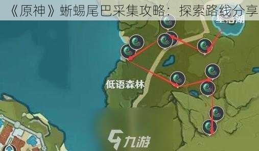 《原神》蜥蜴尾巴采集攻略：探索路线分享