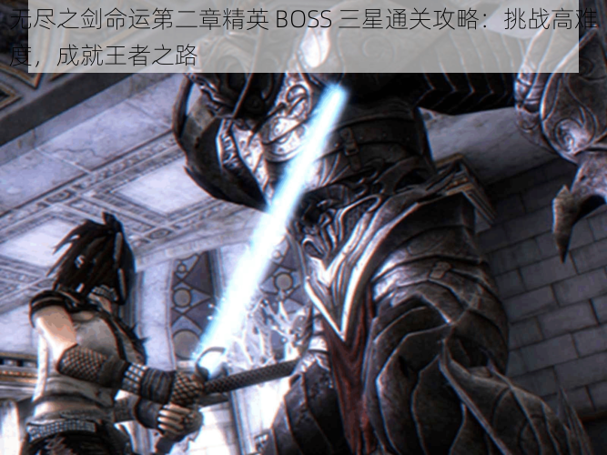 无尽之剑命运第二章精英 BOSS 三星通关攻略：挑战高难度，成就王者之路