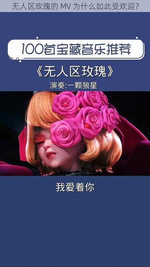 无人区玫瑰的 MV 为什么如此受欢迎？