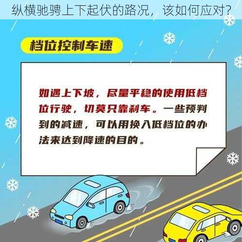 纵横驰骋上下起伏的路况，该如何应对？