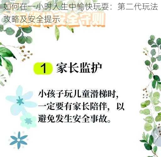 如何在一小时人生中愉快玩耍：第二代玩法攻略及安全提示