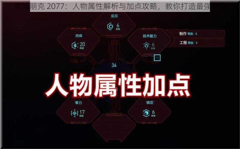 赛博朋克 2077：人物属性解析与加点攻略，教你打造最强角色