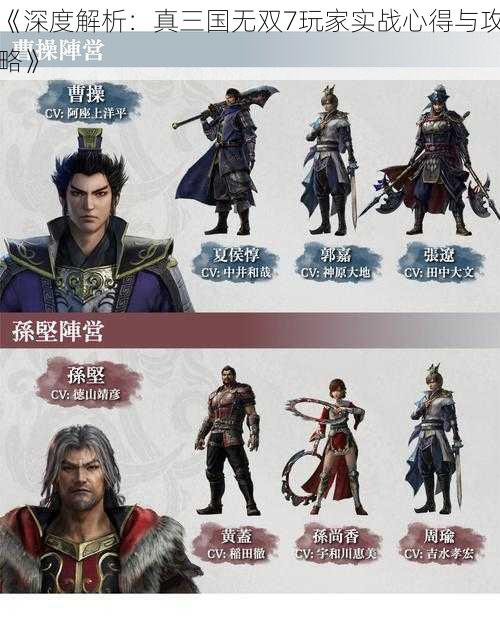 《深度解析:真三国无双7玩家实战心得与攻略》